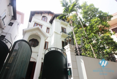 Charming house in a quiet location with lake view for rent in Westlake Tay Ho, Hanoi, Vietnam